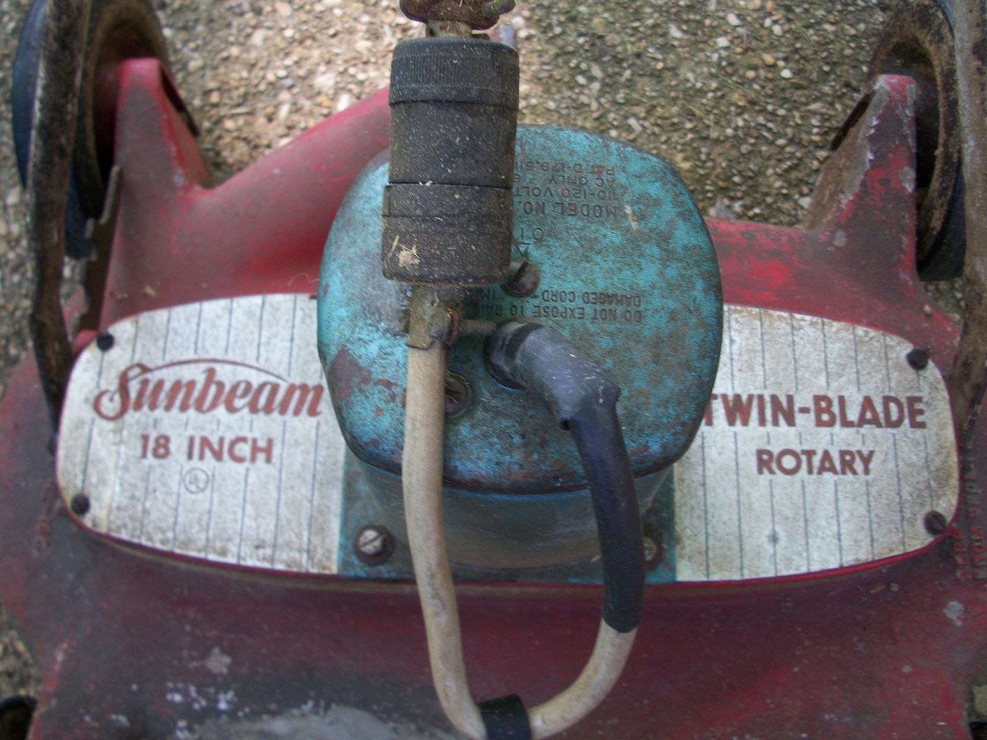 Uncle Atom Vintage Sunbeam Electric Lawn Mower Project